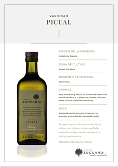 Pack x3: Aceite Oliva Zuccardi Extra Virgen 500 ml. Mix Variedades - Andalhue