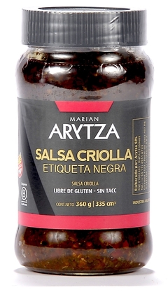 Salsa Gourmet Arytza: Criolla, Chimi, Barbacoa, Curry 360g