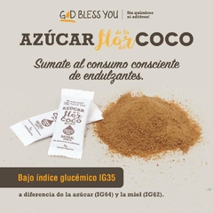 Azúcar De La Flor De Coco 250g God Bless You - 100% Natural en internet