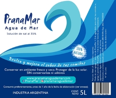 Pranamar Agua de Mar x 5 Litros - Andalhue