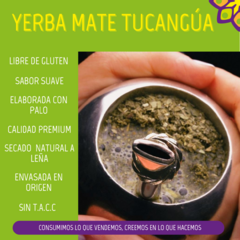Yerba Mate Tradicional Tucanguá en caja de Madera x 500grs - comprar online