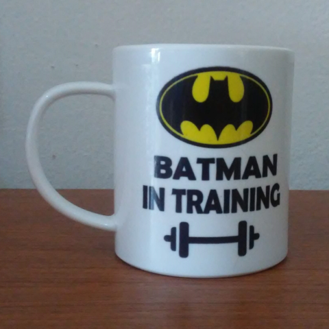 Taza Batman - in training