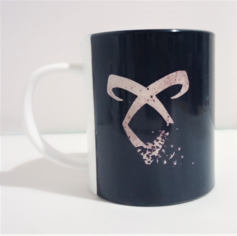 Taza Cazadores de sombras - Runa poder angelical