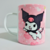 Taza Sanrio - Kuromi fondo rosa