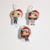 Adornitos de navidad - pack x 3 - Stranger Things (Max, Eleven, Eddie) en internet