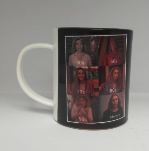 Taza WandaVision - evolución de Wanda