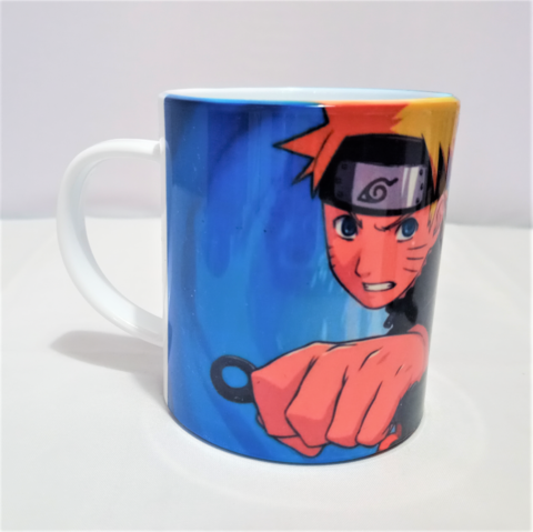 Taza Naruto - Naruto con kunai