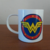 Taza Wonder Woman - logo clásico