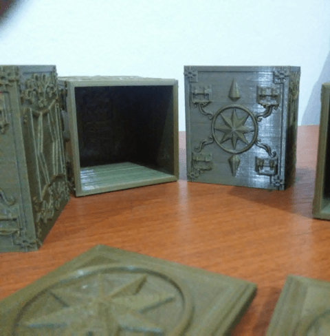 Impresión 3D - Caballeros Del Zodiaco Alhajeros