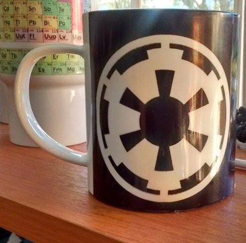 Taza Star Wars Logo Imperio