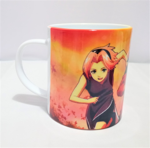 Taza Naruto - Sasuke, Sakura y Naruto