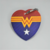 Llavero de polimero - Wonder Woman logo