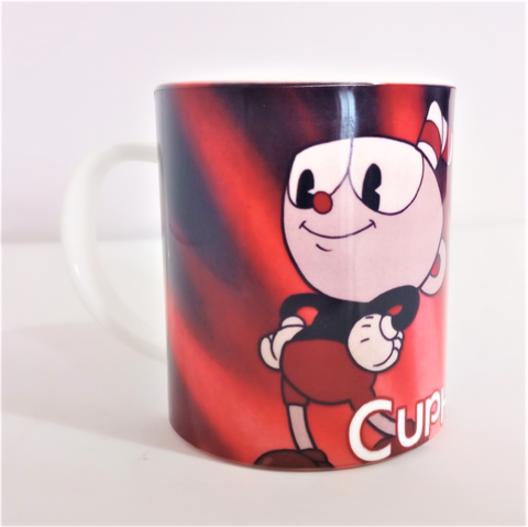 Taza Cuphead - fondo rojo