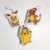 Adornitos de navidad - pack x 3 - Pokemon (Pikachu - Charmander - Eeve) - comprar online