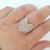 Anillo B123 Corazón Pave