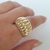 Anillo B10 dorado vintage - comprar online