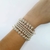 Brazalete Milan plateada - comprar online