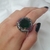 Anillo Stockport esmeralda