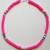 Choker candy Monaco neon pink (A PEDIDO)