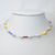 Collar rainbow candy perlas (A PEDIDO)