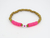 Pulsera candy heart rosa (A PEDIDO)