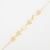 Pulsera seis estrellas dorado