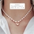 Choker love pearl - rosado