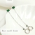 Aros Doble green (1/2 par)