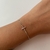 Pulsera cruz cz (plateado) - buy online