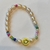 pulsera happy perlas amarillo (A PEDIDO)