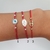 Pulsera hilo rojo ojito redondo cz