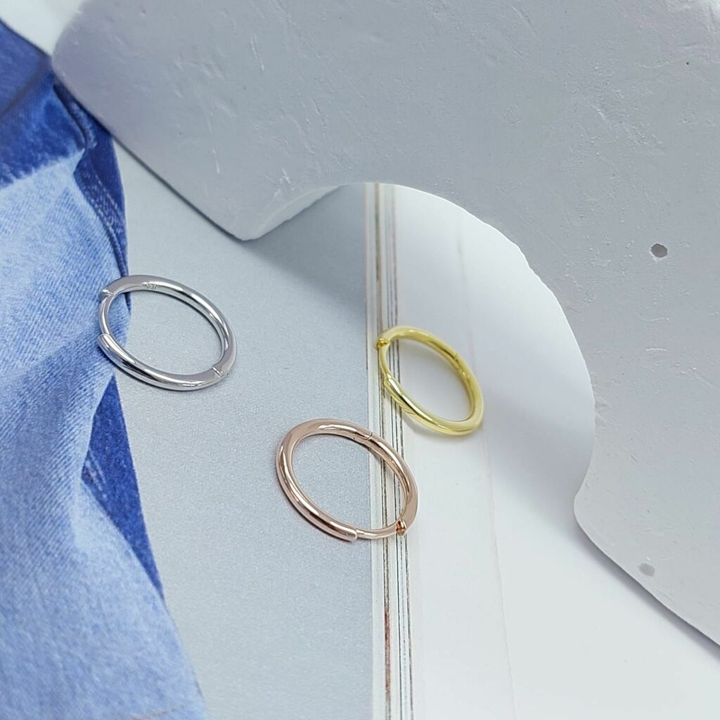 Argollas finitas plain Comprar en Furman Jewels