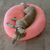 FUNDA DONUT BED SALMÓN - Pet House