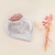 babero bandana para bebé liso rosa - comprar online