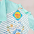 remera bebé con protección solar filtro uv50 mariposa - tienda online