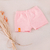 short bebé de algodón rosa flamenco