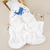 toallón para bebé de algodón ballenita - comprar online