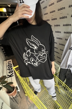 REMERA ULTRA ANXIETY BLACK - KADABRA