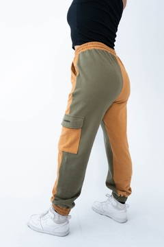 PANT CARGO GEMINIS | CAMEL/VERDE en internet