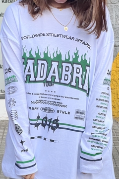 REMERA KDB TOUR WHITE - tienda online