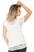 Blusa renda para gestante, cor Off White.