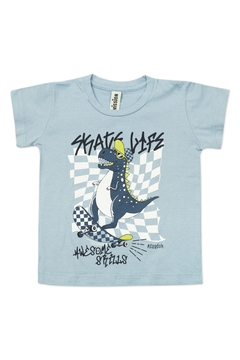 Remera Dino Skate (ART 2339) - Mission Junior