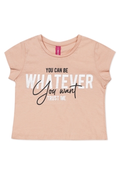 Remera Whatever - Nude
