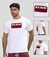 CAMISETA NFR BRANCO COM VERMELHO CMS474