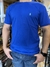 CAMISETA RALPH LAUREN AZUL ROYAL LOGO VERDE RLC06