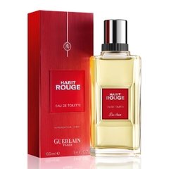 Habit Rouge EDT de Guerlain Masculino - Decant na internet