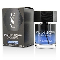 La Nuit de L'Homme Eau Électrique Yves Saint Laurent Masculino - Decant na internet