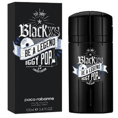 Black XS Be a Legend Iggy Pop de Paco Rabanne Masculino - Decant - comprar online