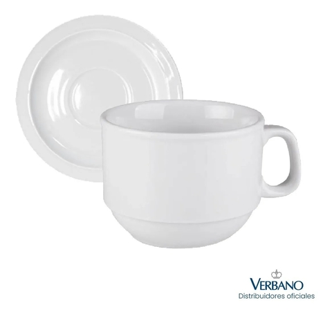 Taza te tavola blanco