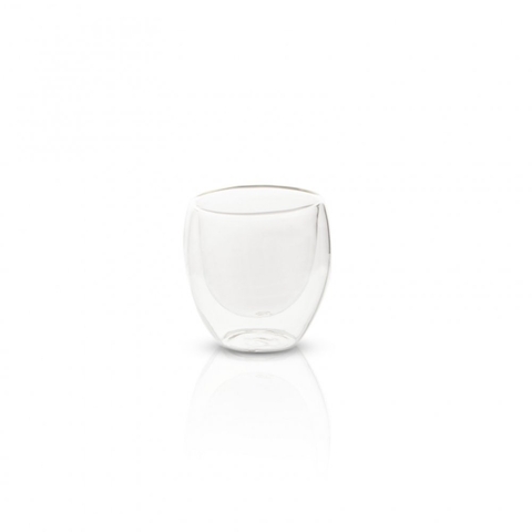 VASO DOBLE DE VIDRIO 150ML